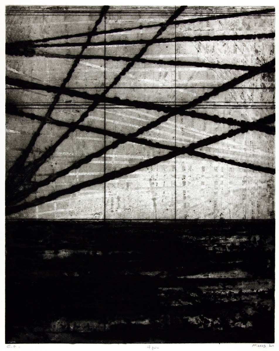 Etching on zinc - Renaud Allirand 