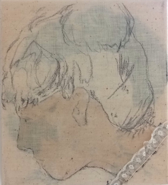 Femme à la dentelle