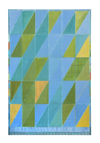 Modules. bleus et verts
