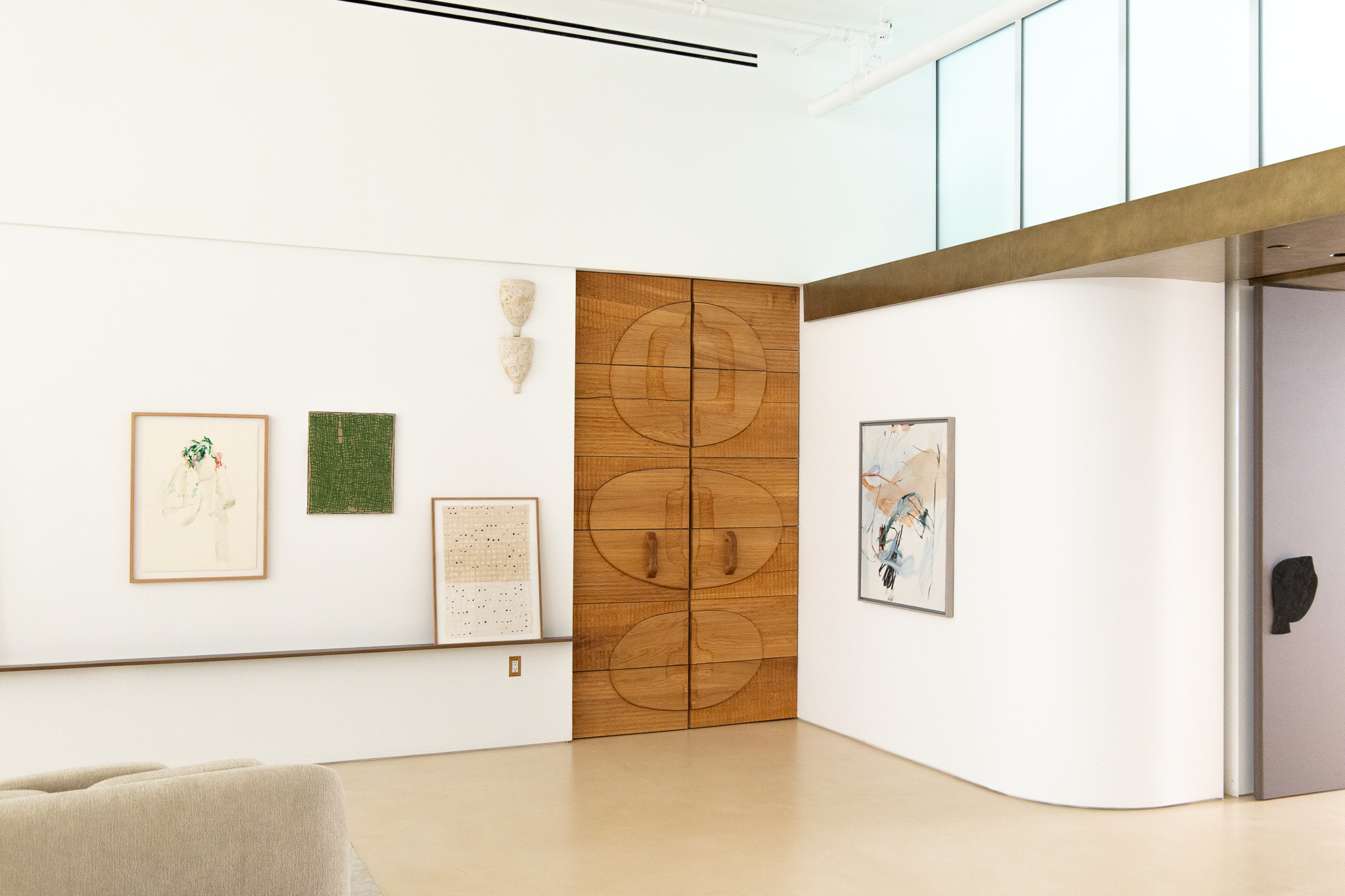 Works by Manon Gignoux, Pola Carmen, Catherine Danou and Laurence Garnesson