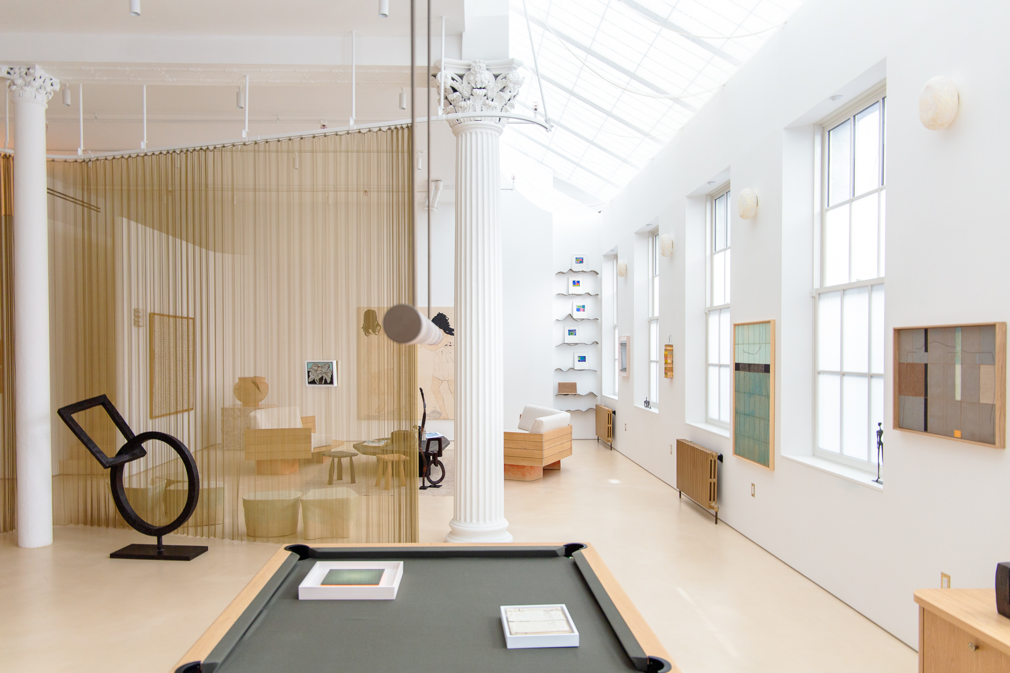 Works by Victoire d'Harcourt and Tanguy Tolila